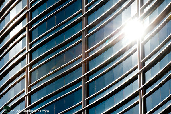 Downtown Denver Sunlight Reflection