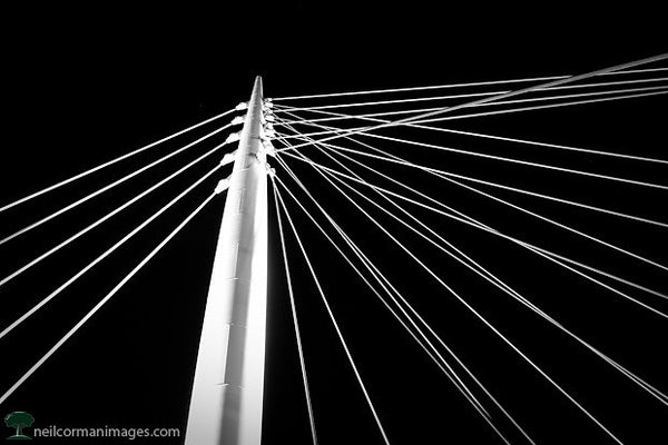Lines in the Night - Millennium Bridge 